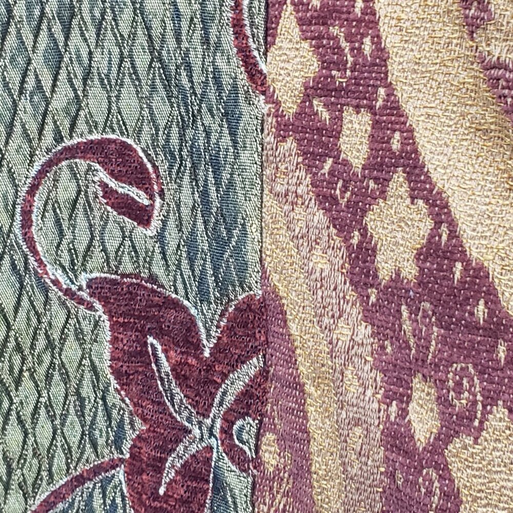 Indigo Moon Patchwork Tapestry Jacket Women's Plu… - image 7